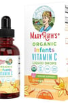 MaryRuth Organics - Organic Infants Vitamin C Liquid Drops, Orange Vanilla - 60 ml.