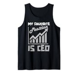 Business Owner Funny CEO Businessman Entrepreneurs Tank Top