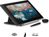 HUION KAMVAS Pro 16 Drawing Tablet with Screen, Full-Laminated Graphics Drawing Monitor, Pen Display with Battery-Free Stylus Tilt 6 Express Keys Touch Bar, 15.6 inch