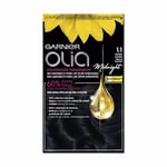 Permanent färg Garnier Olia Utan ammoniak Nº 1,10 Black Sapphire