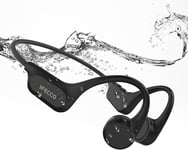 Casque Conduction Osseuse Natation IP68 Etanche Écouteur Natation Bluetooth 5.3,Casque sans Fil avec Lecteur MP3 32 Go et Micro Intégré pour La Course à Pied,Le Cyclisme Piscine