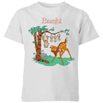 Disney Bambi Tilted Up Kids' T-Shirt - Grey - 3-4 ans - Gris