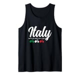 Italian Souvenirs Makes My Heart Skip A Beat Scooter Italy Tank Top