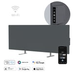 Aeno Smart 700w Infrared Panel, Grey Gulv/Panelovn