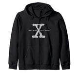X-Files The Truth is Out There Zip Hoodie