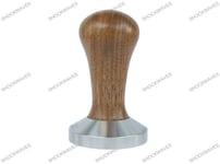 Italian Walnut Handle Tamper for Gaggia Coffee Machine Maker 57mm Wood Wooden