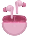 Belkin SoundForm Nano 2 Bluetooth Earbuds for Kids with Built-in Microphone, 28H Battery Life, Safe 85dB Volume, IPX5 Water Resistance - Kids Bluetooth Earbuds for iPhone, iPad, Galaxy, & More - Pink