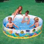 Childrens Kids Toddler Snapset Rigid Swimming Paddling Garden Play Pool Intex