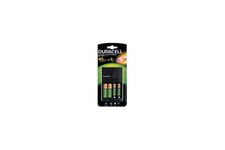 Duracell CEF14 batteriladdare - med 2 x AA 1300 mAh batterier och 2 x AAA 750 mAh