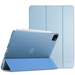 ProCase Smart Case for iPad Pro 11 Inch 2022/2021/2020/2018 (4th /3rd /2nd /1st Generation), Slim Stand Hard Back Shell Cover -Skyblue