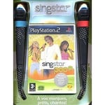 SINGSTAR POP + 2 MICROS / JEU CONSOLE PS2