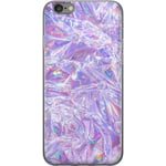 Apple iPhone 6s Transparent Mobilskal Glitter