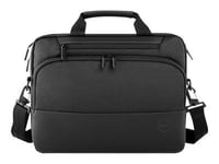 Dell Pro Briefcase 15 - Sacoche pour ordinateur portable - 15" - noir avec logo imprimé d'écran HD - pour Latitude 54XX, 55XX; Precision 35XX, 55XX, 75XX; Vostro 15 3510, 15 7510; XPS 15 95XX