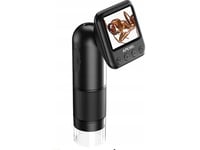 Apexel Microscope Digital Microscope 20-100X + Lcd-Skjerm 2,0"" Bilder Og Hd-Videoer 1080P / Ms003