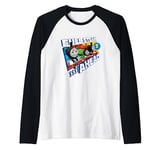 Thomas T-Shirt, Official, Full Steam Ahead, Multiple Colours Raglan Baseball Tee