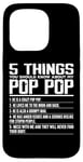 iPhone 15 Pro 5 Things You Should Know About Pop Pop Funny Grandpa Pop Pop Case