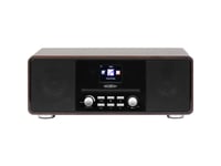 Reflexion Hra19int/Wd Internet Tischradio Dab+, Ukw, Aux, Bluetooth®, Cd Holz (Hra19int/Wd)