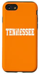 Coque pour iPhone SE (2020) / 7 / 8 T-shirt vintage Tennessee Hommes Tennessee Femmes Rétro Orange