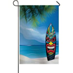 Fendy-Shop W32cmxL48cm Jardin Décoration d'extérieur Drapeaux Banner Fournitures Bureau Surf Planches Surf Sports Nautiques Durable à Long Terme d'extérieur Flag Lisse fête