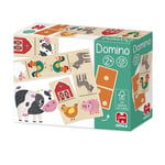 Goula - Small Domino Farm - Jeu de Dominos pour Les Plus Petits sur Le thème de la Ferme - Développe la mémoire et stimule l'esprit logique - Jeu éducatif - Dès 2 Ans - se Joue Seul ou en Famille