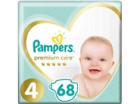 Pampers Premium Care blöjor 4, 9-14 kg, 68 st.