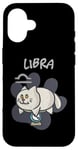 Coque pour iPhone 16 Signe du zodiaque - Chat - Balance - Astrologie - Horoscope - Chat