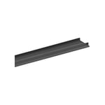 Ledson - diffuseur pmma pour profilé de ruban led 'alu-epoxy' - 2 m - noir opaque