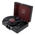 MIXX Vinyl Record Player Tribute Stereo Black