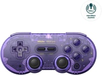 Sn30 Pro Wireless Bluetooth Controller With Joysticks Rumble Vibration Usb-C Cable Gamepad Compatible With Switch,Windows, Mac Os, Android, Steam (Crystal Purple)