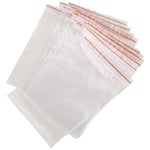 100-Pack - 7x10cm Ziplock / Blixtlåspåsar / Zip Lock Påsar med s