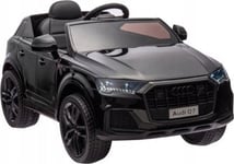 Lean Cars Batteri Bil Audi Q7 Sort Lakkert