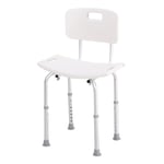 Bath Chair Shower Stool Safety Seat Bathroom Adjustable Positions