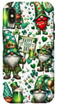 iPhone X/XS Happy St Paddys Day Gnomes With St Patricks Day Shamrock Case