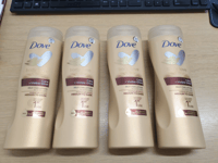 4 X Dove Care + Visible Glow Self Tan Lotion Medium To Dark 400ml £24.99