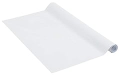 Venilia Film pour tableau blanc | Film pour tableau Tableau Rouleau Blanc | 67,5cm x 1,5m, Épaisseur 150μ | Feuille de papier autocollant | sans phtalates | Fabriqué en UE