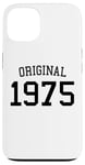 Coque pour iPhone 13 Original 1975, 50 ans pour homme et femme, 50e anniversaire