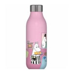 Les Artistes - Bottle Up mummi termoflaske 0,5L tea time rosa