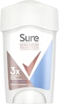 Sure Maximum Protection Clean Scent Deodorant Cream Stick women's for 96-hour 45