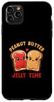 Coque pour iPhone 11 Pro Max Couples assortis au beurre de cacahuète Jelly Time