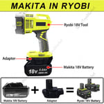 Adapter For Makita BL 18V Li-ion Battery Convert To RYOBI 18V Li-ion Power Tools