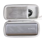 Khanka Hard Travel Case for Sonos Roam 2/Roam/Roam SL Bluetooth Speaker (Inside Gray)