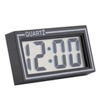 ZHOUBA Car Electronic Digital Clock, Digital LCD Screen Table Auto Car Dashboard Desk Date Time Calendar Small Clock