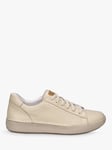 Josef Seibel Claire 01 Leather Trainers, Sand