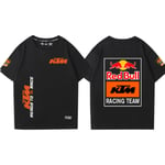 KTM Red Bull offroad motorcykel riddräkt racing dräkt kortärmad T-shirt black L