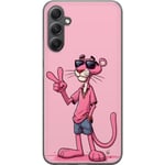 Samsung Galaxy A16 5G Genomskinligt Skal Pink Panter Peace