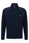 BOSS Mens Mix&Match Jacket Z Embroidered-Logo Jacket in Stretch Cotton