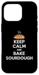 iPhone 16 Pro Funny Keep Calm And Bake Sourdough Baking Lover Case