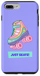 iPhone 7 Plus/8 Plus Roller Skate Classic 90s 80s Retro Kitsch Pastel Quad Skates Case