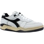 Chaussures Diadora  B.560 Used Sneaker Uomo White Black 201.18011701C0351