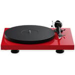 Pro-Ject Debut EVO 2 skivspelare, pianoröd